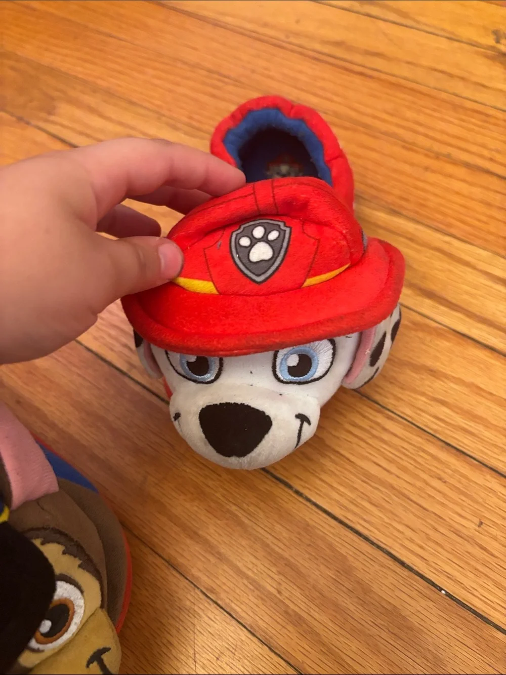 Paw patrol slippers size 9/10